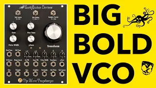 Complex Morphing VCO, Subs, FM & more // The Wave Transformer by Earthquaker Devices (Eurorack Demo)