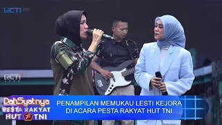 Lesti Kejora Bikin Heboh TNI || Penampilan Spektakuler Lesti Di Acara Pesta Rakyat HUT TNI
