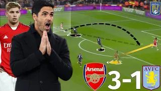 How Arsenal's Tactics Dominated Villa's 3-5-2 | Arsenal vs Aston Villa 3-1 | Tactical Analysis