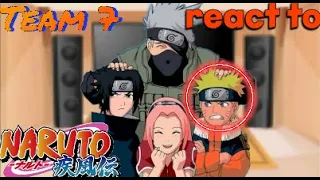 Team 7 React To Naruto ( •Part 1• ) ( •Some Angst• )