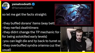 Nemesis Reacts to YamatosDeath's League RANT on Twitter