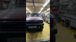 Багажник на Toyota hilux surf 130 долгое мероприятие но и это умеем! Работа у меня такая! Сварка!