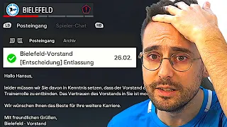 ICH WURDE ENTLASSEN ... 📛😭 EA FC 24 Bielefeld Karriere #7