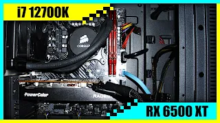 i7 12700K + RX 6500 XT Gaming PC in 2022 | Tested in 7 Games