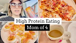 WHAT I EAT IN A DAY - HEALTHY MEAL IDEAS FOR MOMS TRYING TO LOSE WEIGHT! POSTPARTUM WHAT I EAT