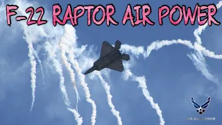 F-22 Raptor takes on Wings over Solano Airshow 2024 Travis afb