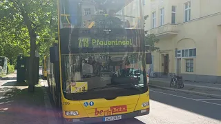 Verrückte Mitfahrt des 218 im Man DL05 3196