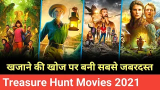 Top 10 Best Treasure Hunt Movies dubbed in hindi all time hit |खजाने की खोज hollywood movie in hindi