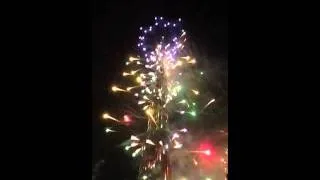 Burj Khalifa's Fireworks Display 2012