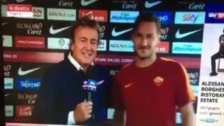 Francesco Totti irrompe a Sky prima dell'addio: "Non dormo la notte"