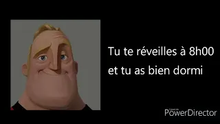 Monsieur Incredible passe X ENS