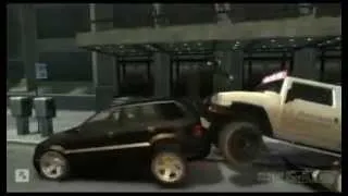 GTA 4 трюки и аварии