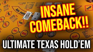 AN INSANELY LUCKY RUN ON ULTIMATE TEXAS HOLD'EM!! @renotahoe #ad