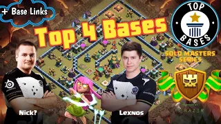 Top 4 Bases | Nick vs Lexnos | Solo Masters Series | Base links included