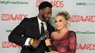 Best Girl-Boy scene award winning moment AVN Awards 2023