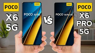 POCO X6 5G vs POCO X6 Pro 5G