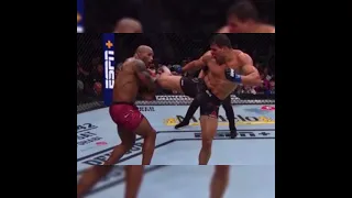 Yoel Romero ate this insane Head Kick