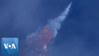 SpaceX Rocket Lifts Off and Explodes in Mock Simulation