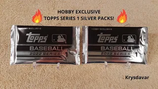 2 Silver Packs of 2022 Hobby Exclusive - Topps Series One Baseball Trading Cards | MOJO TIME!