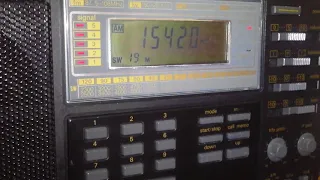 Voice Of Oromo Liberation (Clandestine) - 15420 KHz - Germany (2217kM) - Siemens RK 651