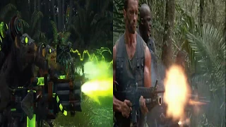 Prophet and the Warlock trailer side by side with Predator