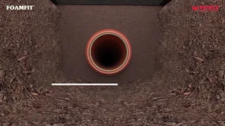 Prince Foamfit Underground Drainage Pipe - Installation Guide