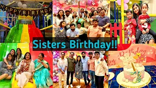 Meri family😍|Sisters Birthday Celebbration|Haste Haste Kat Jaye Raste|Vlog-55 #youtubevideo