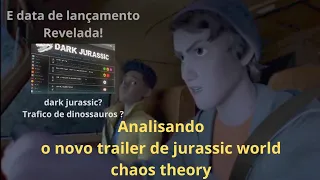 analisando o novo trailer de jurassic world chaos theory!
