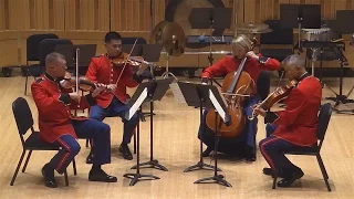 STRAVINSKY String Quartet No. 3: 3. Fuga: Allegro - "The President's Own" U.S. Marine Band