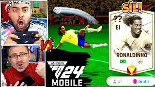 KAYBEDEN 86 RONALDİNHO EFSANE SİLER 😱 EA FC MOBİLE 24 KAPIŞMA ! ÜMİDİ VS FATİH DAYI !