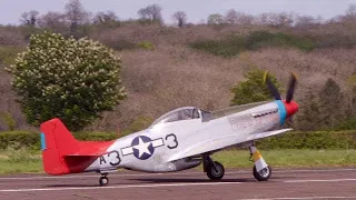 P-51D Mustang ‘Tall In The Saddle’ (G-SIJJ) at Leicester Airport