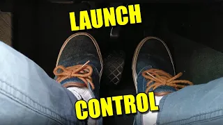 How to Launch Control Audi A6 C7 Maximum Acceleration From Full Stop