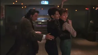 John Travolta Dance scene. Michael 1996.