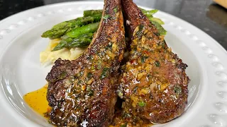 Lemon Garlic Butter Lamb Chops | Juicy & Delicious Lamb Chops Recipe