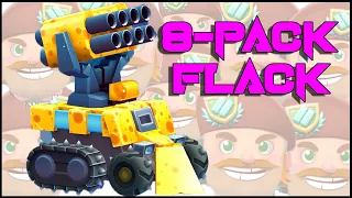 8 PACK FLACK BATTLES - Chest Opening - Tanks a Lot - Gameplay