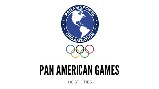 All editions of the Pan American Games 1951 - 2023.