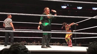 WWE Live Singapore 2017 Bayley,Sasha Banks,Asuka vs Nia Jax,Emma,Alexa Bliss part 1