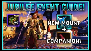 JUBILEE 2023: How to get your Legendary Mount & Companion! (best for aoe) Foreign Merchant CHANGED!