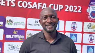 12 July 2022 - Pre Match Interview with Namibia Head Coach Collin Benjamin