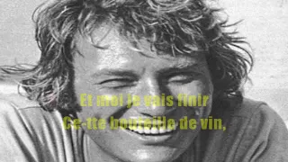 KARAOKÉ Johnny Hallyday  Elle M'oublie