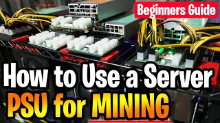 How to Use a Server Power Supply For Crypto Mining
