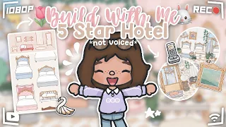 🌷build with me episode.5 🦢*5 Star hotel* toca boca