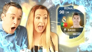 TOTS RONALDO PACKED OMFFGGG!!! FIFA 15 PACK OPENING