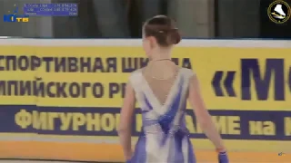 Victoria Sinyavina(2008), SP, 2019.02.25 Moscow Novice Championships