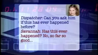 Little girl calls 911 - Adorable - "He can't hardly breathe"