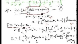 Fourier series Examples Part 1, Fourier Series Problems with Solutions