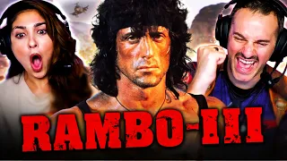 RAMBO III (1988) Movie Reaction! | First Time Watch | Sylvester Stallone