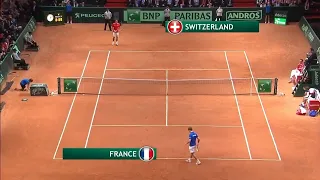 Federer (SUI) vs Gasquet (FRA) | Davis Cup 2014 Final | Full Match