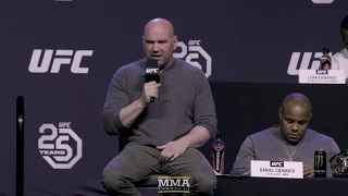 UFC 25th Anniversary Press Conference - Brooklyn - MMA Fighting