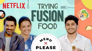 The Yummiest Fusion Food ft. R Madhavan, Surveen Chawla | Menu Please | Decoupled | Netflix India